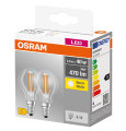 Osram LED kronepære E14 4 W 2-pk.